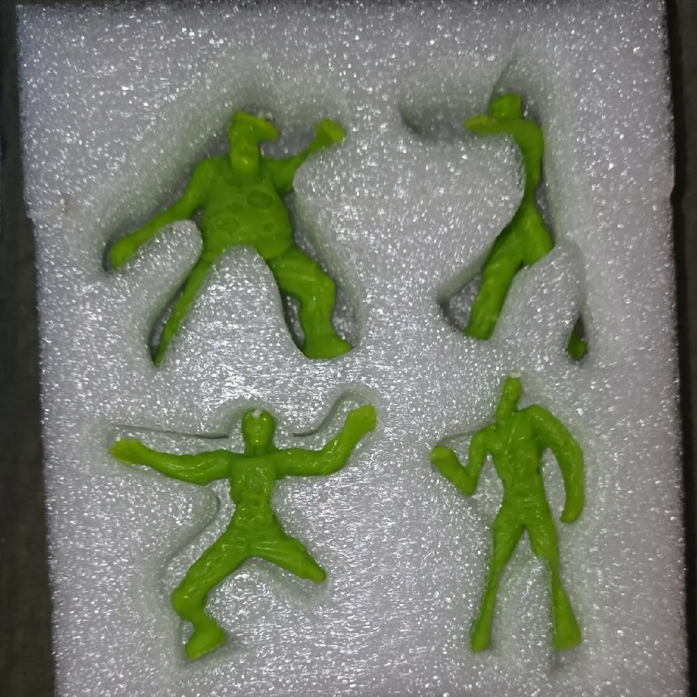 Green Zombie Cake Candles